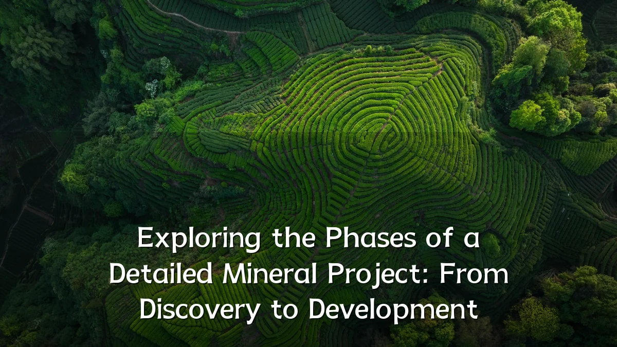 Exploring the Phases of a Detailed Mineral Project: From Discovery to Development