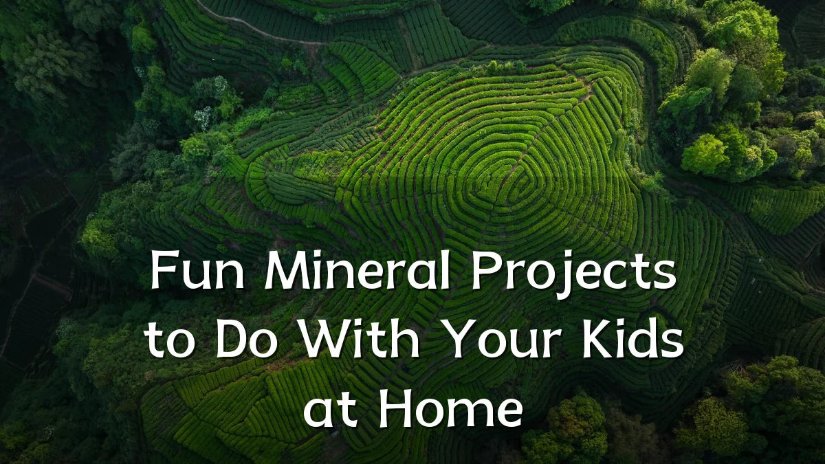 Fun Mineral Projects to Do With Your Kids at Home
