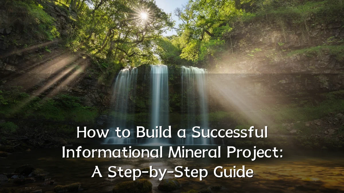 How to Build a Successful Informational Mineral Project: A Step-by-Step Guide