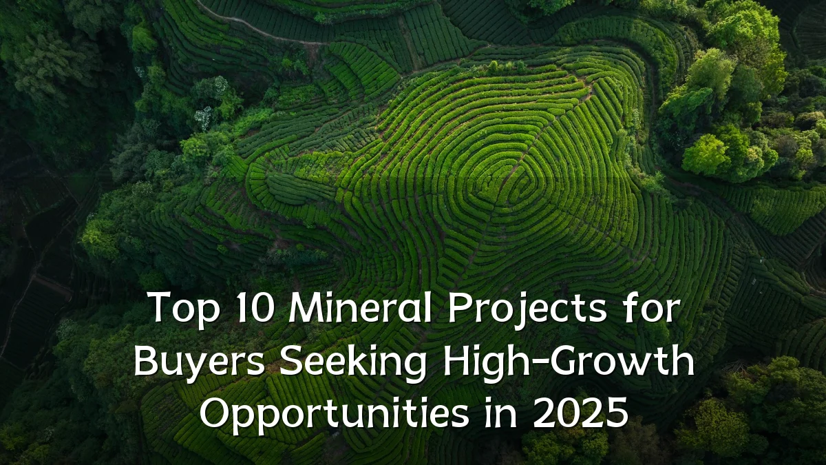 Top 10 Mineral Projects for Buyers Seeking High-Growth Opportunities in 2025