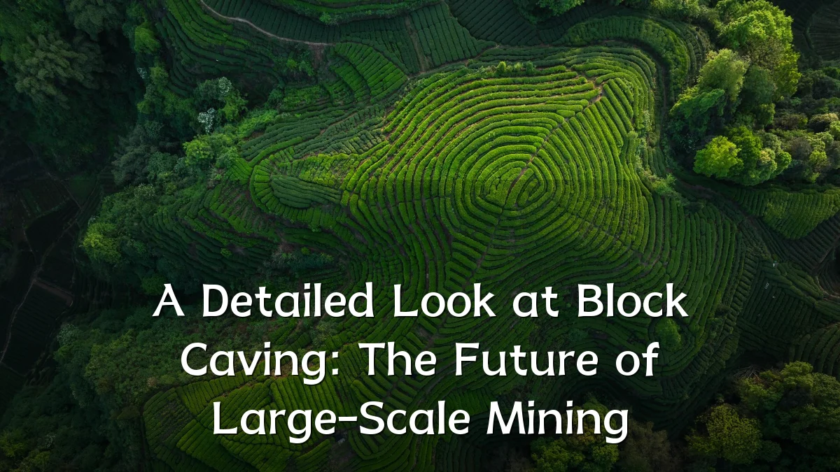 A Detailed Look at Block Caving: The Future of Large-Scale Mining