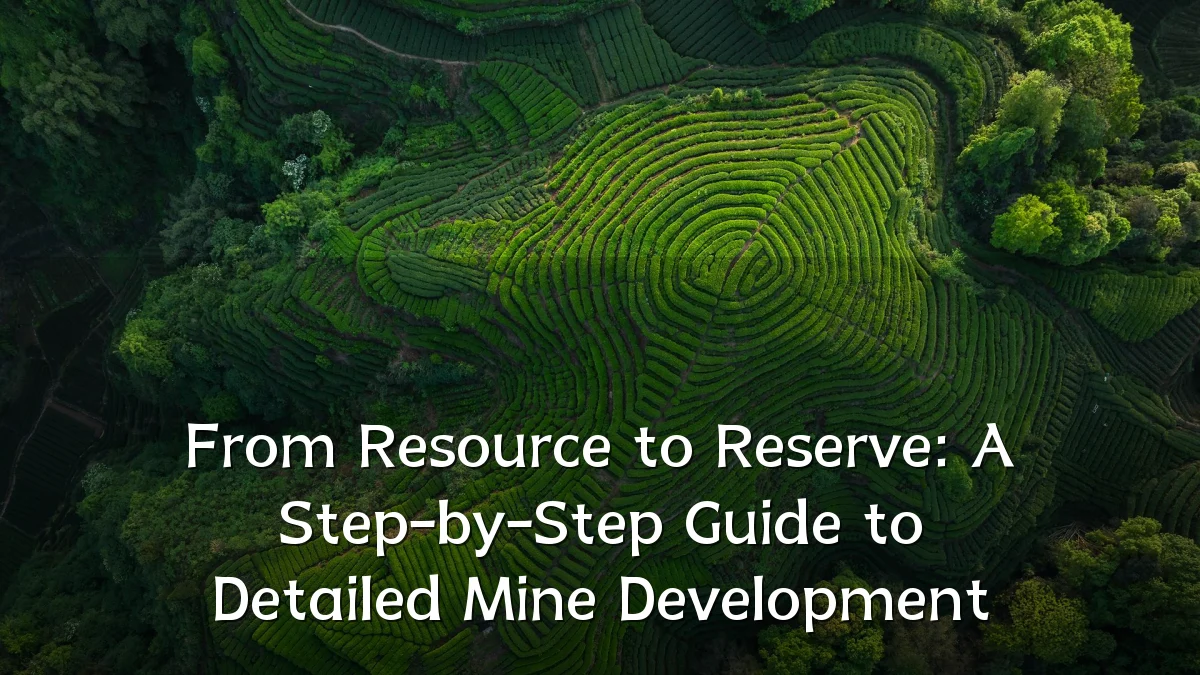 From Resource to Reserve: A Step-by-Step Guide to Detailed Mine Development