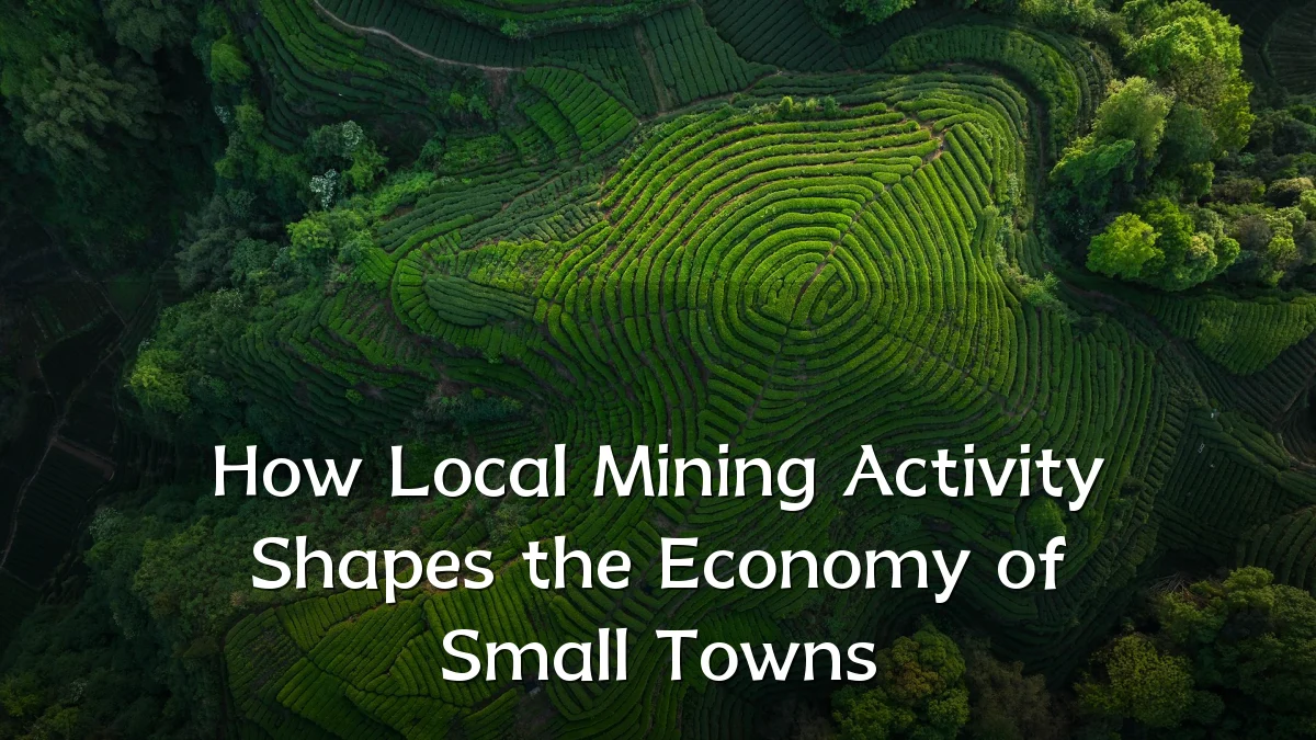 How Local Mining Activity Shapes the Economy of Small Towns