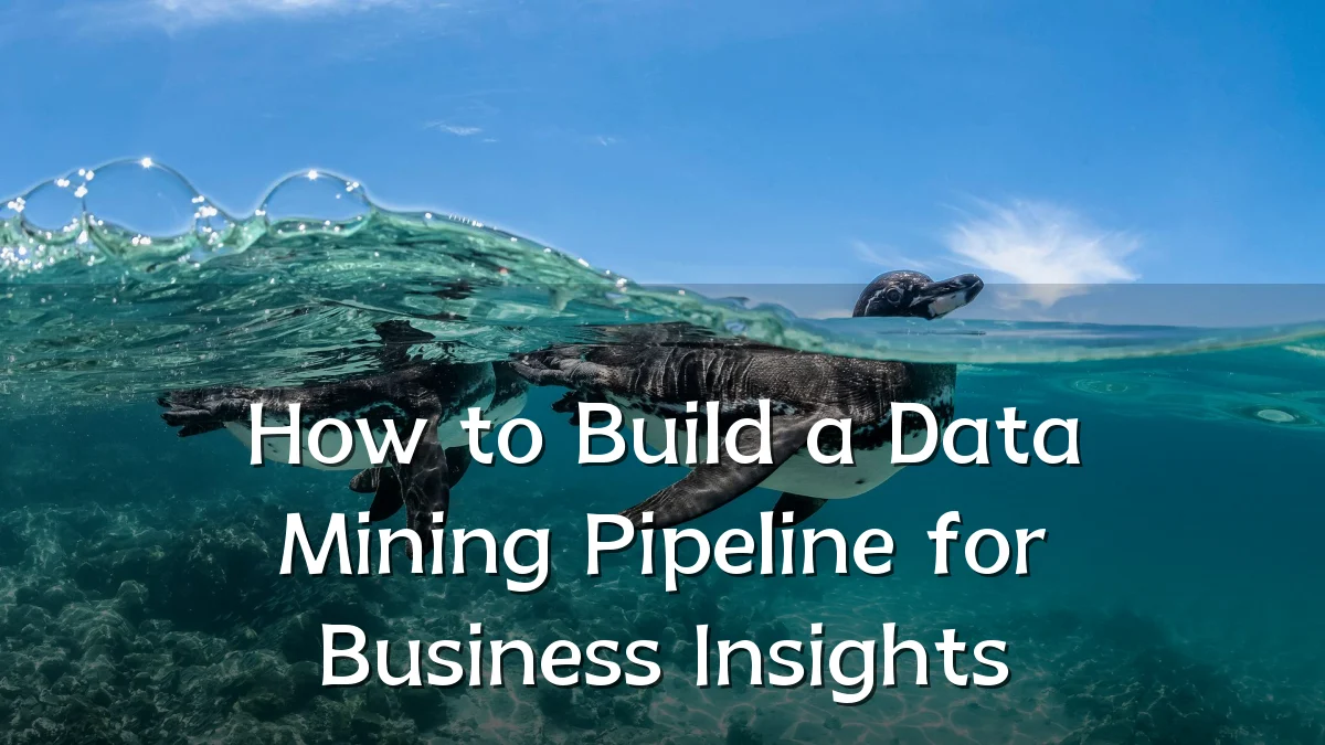 How to Build a Data Mining Pipeline for Business Insights