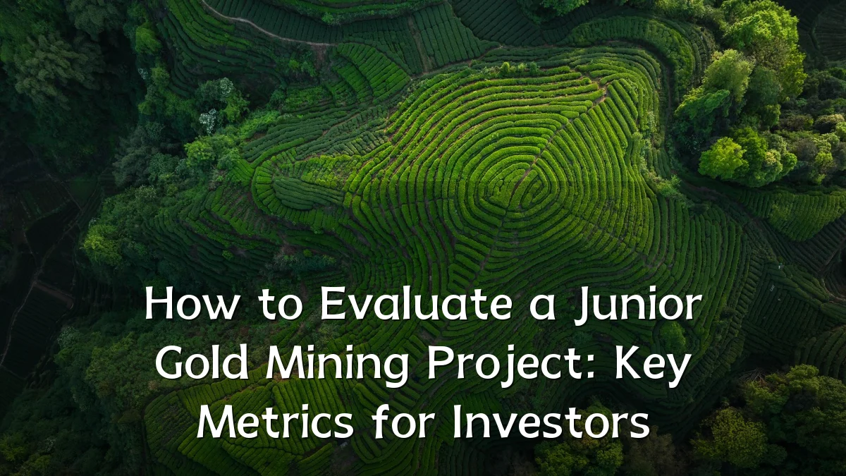 How to Evaluate a Junior Gold Mining Project: Key Metrics for Investors
