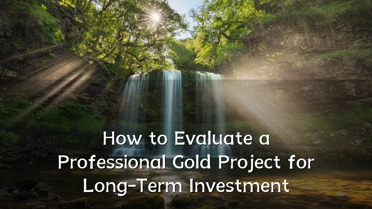 How to Evaluate a Professional Gold Project for Long-Term Investment
