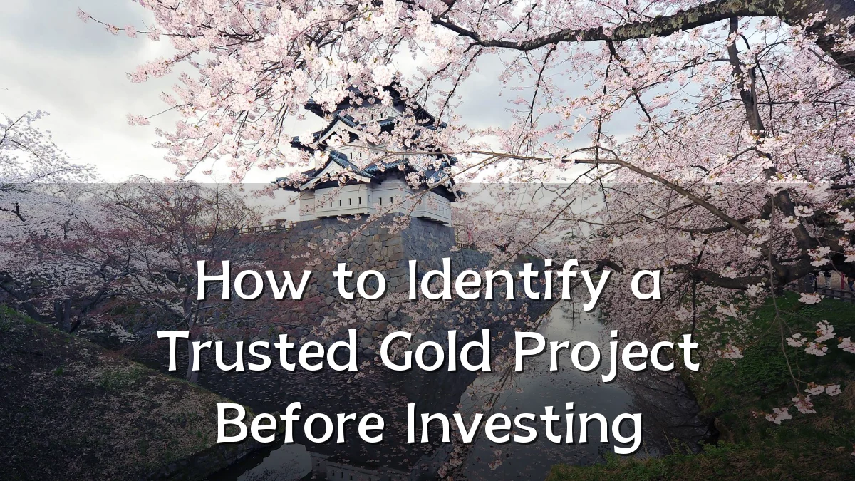 How to Identify a Trusted Gold Project Before Investing