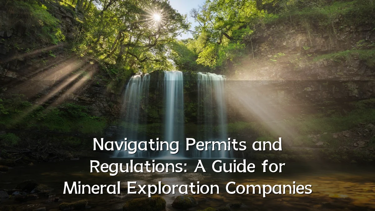 Navigating Permits and Regulations: A Guide for Mineral Exploration Companies