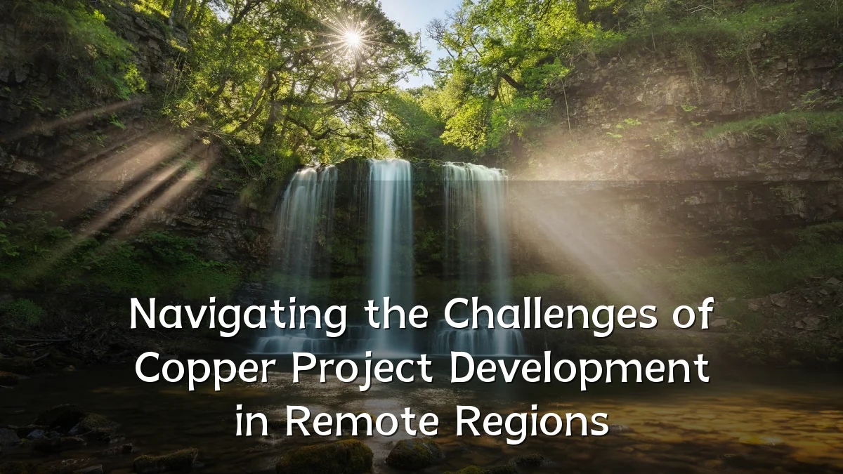 Navigating the Challenges of Copper Project Development in Remote Regions
