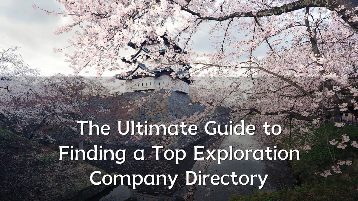 The Ultimate Guide to Finding a Top Exploration Company Directory