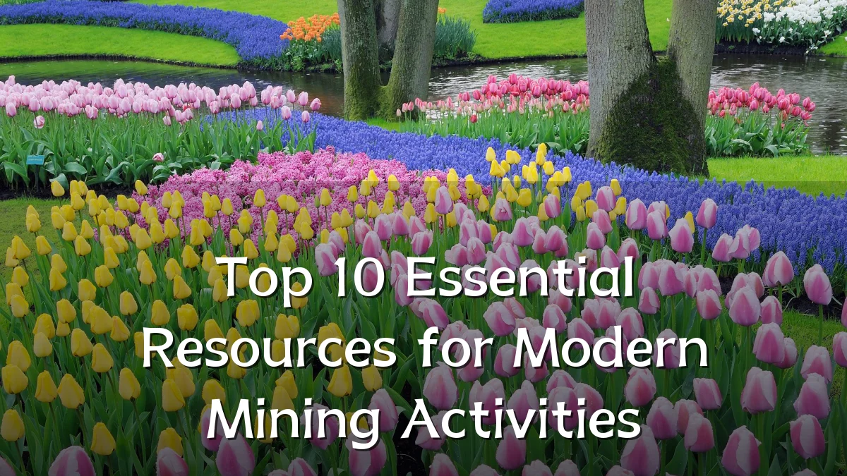 Top 10 Essential Resources for Modern Mining Activities